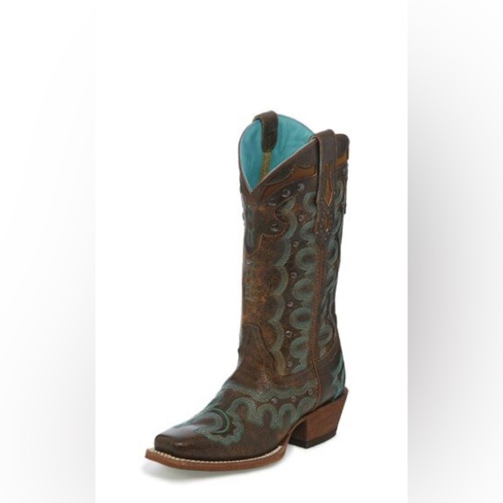 Justin Boots Women’s FAXON BROWN Size 7